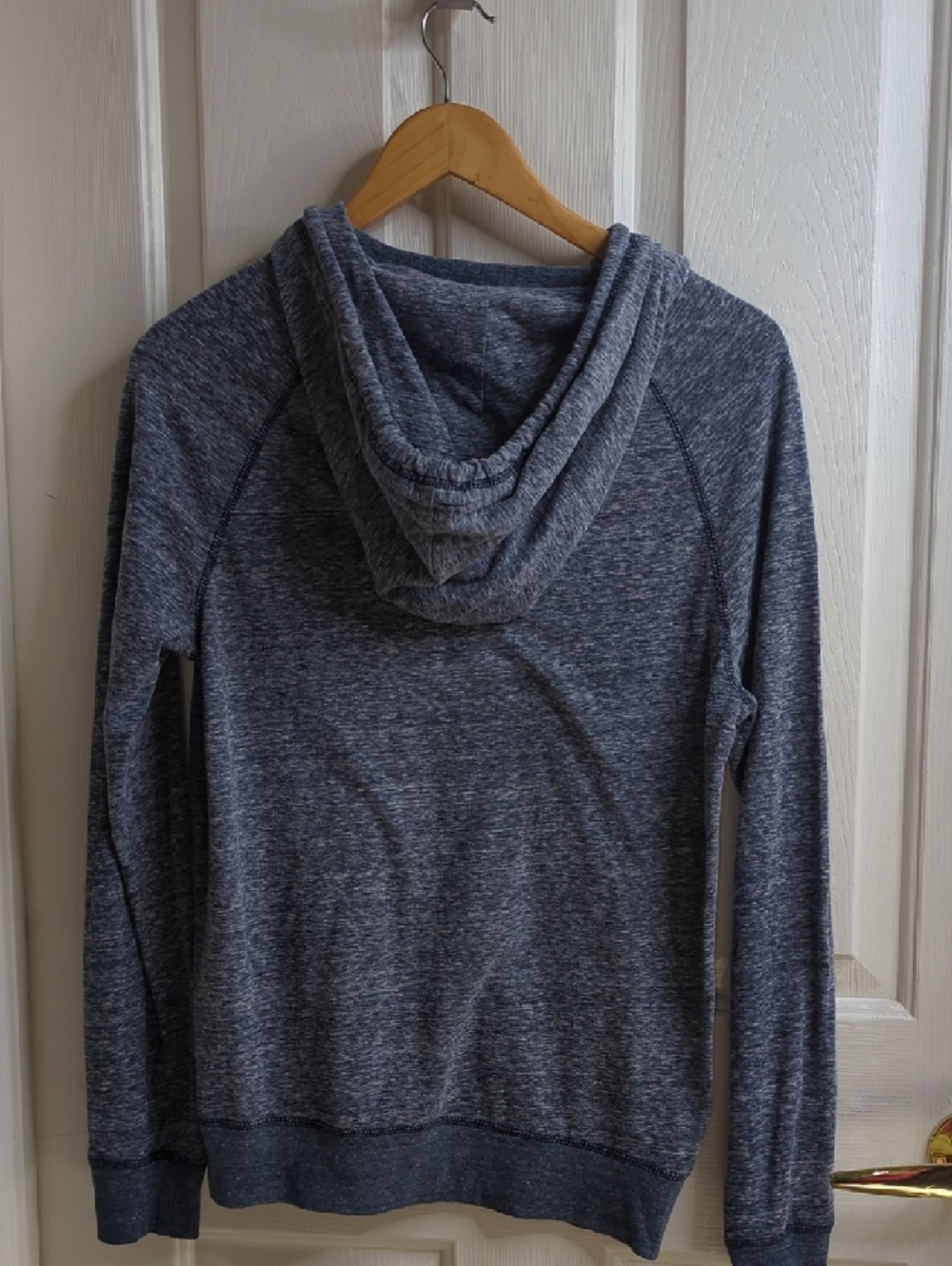 Aeropostale Women's Or Men's  Marled Navy Blue Pullover Hoodie Small - Picture 4 of 5